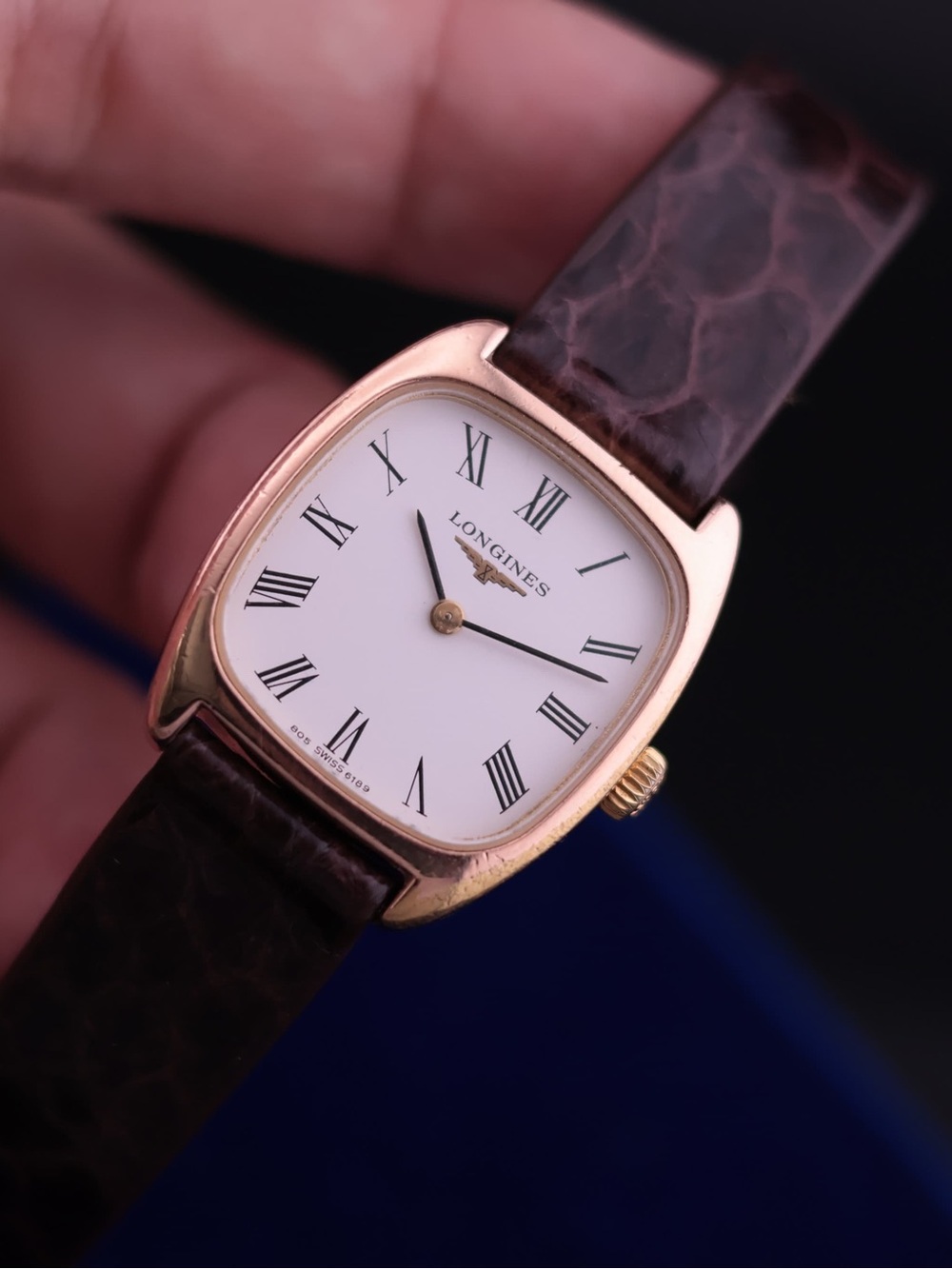 Rare Vintage 1970s Longines 805 6189 Manual Winding Women’s Watch